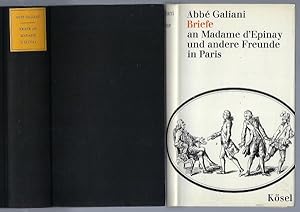 Bild des Verkufers fr Briefe an Madame d' Epinay und andere Freunde in Paris 1769-1781. bersetzt von Heinrich Conrad. Mit einer Einleitung von Wilhelm Weigand zum Verkauf von Antiquariat Stange