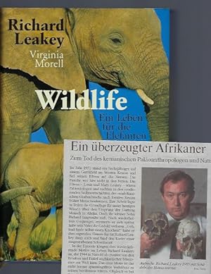 Bild des Verkufers fr Wildlife. Ein Leben fr die Elefanten. Aus dem Englischen von Sebastian Vogel zum Verkauf von Antiquariat Stange