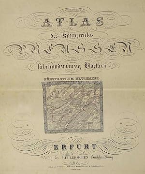 Atlas des Königreichs Preussen in siebenundzwanzig Blaettern.