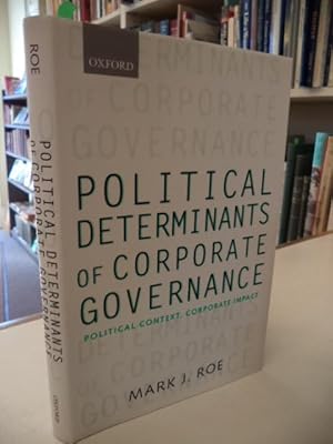 Seller image for Political Determinants of Corporate Governance for sale by The Odd Book  (ABAC, ILAB)