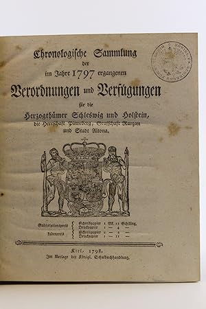 Chronologische Sammlung der im Jahre 1797 bis 1800 ergangenen königlichen Verordnungen und Verfüg...