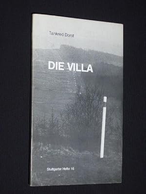 Bild des Verkufers fr Stuttgarter Hefte 16. Programmbuch Wrttembergische Staatstheater Stuttgart 1980/81. Urauffhrung DIE VILLA von Dorst/ Ehler. Insz.: Gnter Krmer, Ausstattung: Andreas Reinhardt. Mit Wolfgang Hinze, Christine Oberlnder, Benno Iffland, Michael Mendl, Brigitte Horn, Grete Wurm, Ernst August Schepmann (mit Stckabdruck) zum Verkauf von Fast alles Theater! Antiquariat fr die darstellenden Knste