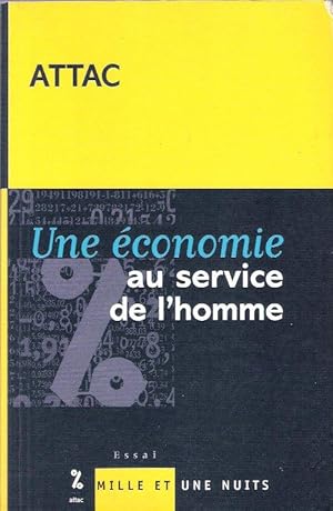 Image du vendeur pour Une conomie Au Service de L'homme mis en vente par Au vert paradis du livre