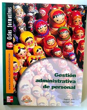 Bild des Verkufers fr Gestin administrativa de personal zum Verkauf von Librera Salvalibros Express
