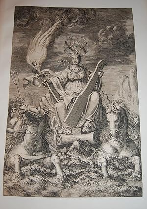 Seller image for De Nieuwe Groote Lichtende Zee-Fakkel.FRONTISPIECE. Sea Goddess with Sea Torch. From First Edition. for sale by Dark Parks Books & Collectibles