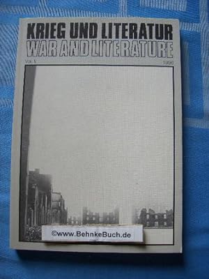 Bild des Verkufers fr Krieg und Literatur : Jahrbuch 1996. zum Verkauf von Antiquariat BehnkeBuch