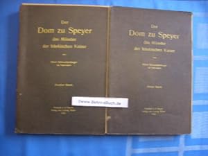 Immagine del venditore per Der Dom zu Speyer das Mnster der frnkischen Kaiser. (2 Bnde komplett). venduto da Antiquariat BehnkeBuch