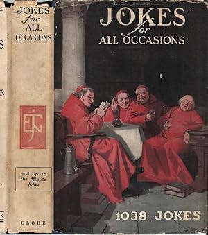 Image du vendeur pour Jokes for All Occasions, selected and edited by one of America's foremost public speakers mis en vente par Babylon Revisited Rare Books