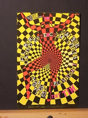 Bill Graham/Fillmore Postcard #119 ( Loading Zone, Crome Syrcus, H.P. Lovecraft, Tiny Tim )