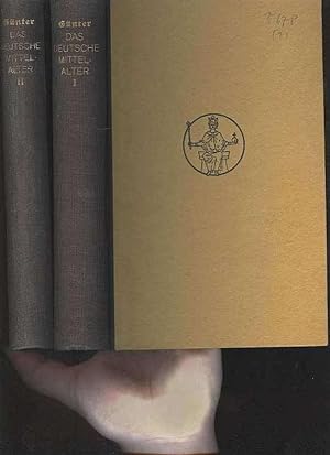 Günter das deutsche Mittelalter, 2 Bände komplett, Herder 1936/39, 680 Seiten, bebildert