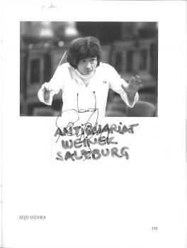 Seller image for 6. Abonnementkonzert der Wiener Philharmoniker Saison 1992/93 - (151. Bestandsjahr). Dirigent: Seiji Ozawa. Groer Musikvereinssaal, Sonntag, 4. April 1993, 11 Uhr. - Musikbltter der Wiener Philharmoniker 47. Jg., Folge 6. for sale by Antiquariat Weinek