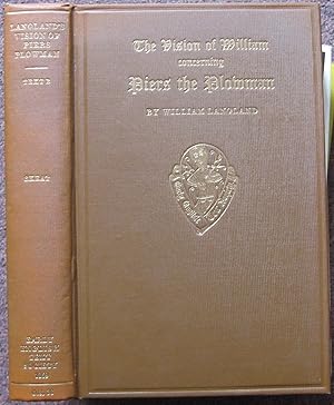 Image du vendeur pour THE VISION OF WILLIAM CONCERNING PIERS THE PLOWMAN, TOGETHER WITH VITA DE DOWEL, DOBET, ET DOBEST, SECUNDUM MIT ET RESONN. EDITED FROM NUMEROUS MANUSCRIPTS, WITH PREFACES, NOTES, AND A GLOSSARY, BY THE REV. WALTER W. SKEAT. IN FOUR PARTS. - PART II. mis en vente par Graham York Rare Books ABA ILAB