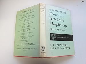 Seller image for A Manual of Practical Vertebrate Morphology for sale by Goldstone Rare Books