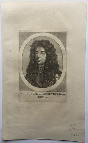 James Scott, Herzog von Monmouth (1649-1685), unehelicher Sohn von König Karl II. von England. Ku...