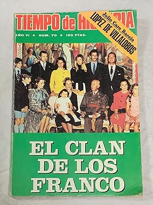 Imagen del vendedor de TIEMPO DE HISTORIA, AÑO VI, Nº 70. El clan de los Franco. a la venta por Librería Sagasta