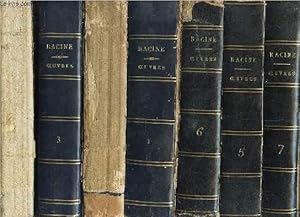 Bild des Verkufers fr OEUVRES COMPLETES DE JEAN RACINE - EN 7 VOLUMES. zum Verkauf von Le-Livre