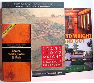 Frank Lloyd Wright Inside and Out plus Frank Lloyd Wright: A Gatefold Portfolio