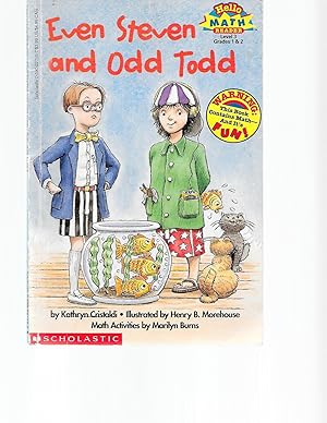 Image du vendeur pour Scholastic Reader Level 3: Even Steven and Odd Todd mis en vente par TuosistBook