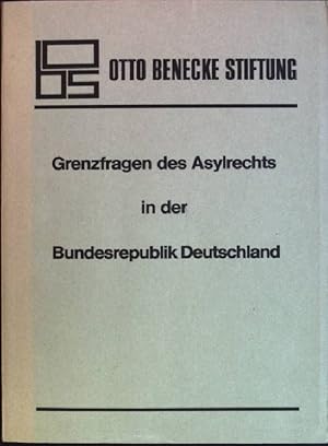 Seller image for Grenzfragen des Asylrechts in der Bundesrepublik Deutschland Otto Benecke-Stiftung; 4 for sale by books4less (Versandantiquariat Petra Gros GmbH & Co. KG)