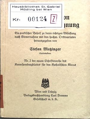 Seller image for Kongrua-Fassion und Interkalarrechnung: ein praktischer Behelf zu deren richtigen Abfassung nach Einvernahme mit den hochw. Ordinariaten. Schriftenreihe des Koreespondenzblattes fr den Katholischen Klerus, Nr. 2; for sale by books4less (Versandantiquariat Petra Gros GmbH & Co. KG)