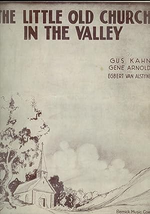 Image du vendeur pour The Little Old Church in the Valley mis en vente par Ramblin Rose Books