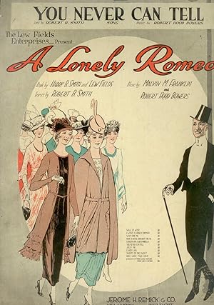 Seller image for You Never Can Tell Song/ Sheet Music for sale by Ramblin Rose Books