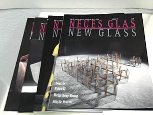 Bild des Verkufers fr Neues Glas - New Glass - 4 Hefte, Jahrgang 1994 (komplett) zum Verkauf von ABC Versand e.K.