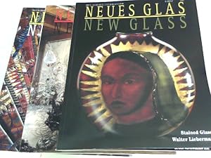 Bild des Verkufers fr Neues Glas - New Glass - 3 Hefte, Jahrgang 1995: 1/95 - 3/95 zum Verkauf von ABC Versand e.K.