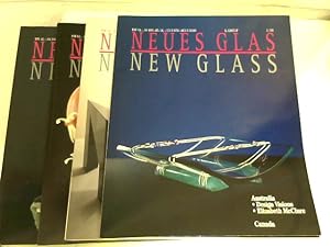 Bild des Verkufers fr Neues Glas - New Glass - 4 Hefte, Jahrgang 1993 (komplett) zum Verkauf von ABC Versand e.K.