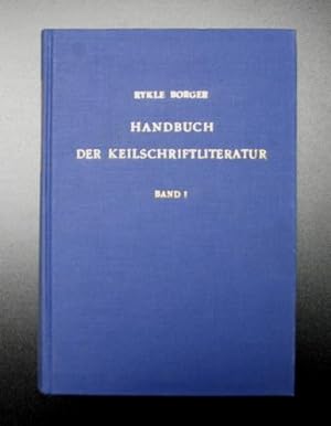 Seller image for Handbuch der Keilschriftliteratur. Band 1. Repertorium der sumerischen und akkadischen Texte for sale by Versandantiquariat Karsten Buchholz