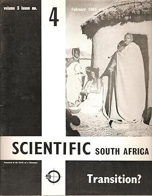 Image du vendeur pour Scientific South Africa Vol. 3 no. 4 February 1966 mis en vente par Snookerybooks