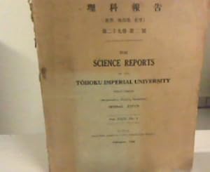 The science report of the Tohoku Imperial University First Series: Mathematics, Physics, Chemistr...