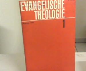 Seller image for Evangelische Theologie. Monatsschrift. 30. Jahrg., Heft 1., Januar 1970 for sale by Zellibooks. Zentrallager Delbrck