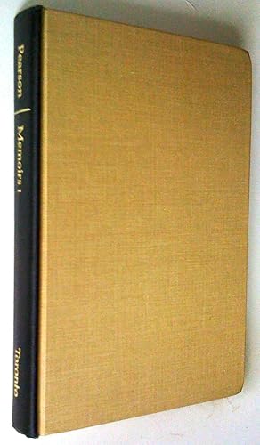 Seller image for Mike: The Memoirs of The Right Honourable Lester B. Pearson, volume I 1897-1948 and volume II 1948-1957 for sale by Claudine Bouvier