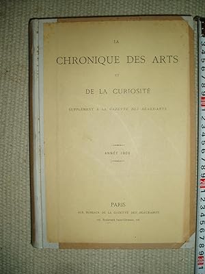 La chronique des arts et de la curiosité : supplément à la Gazette des beaux-arts : Année 1908
