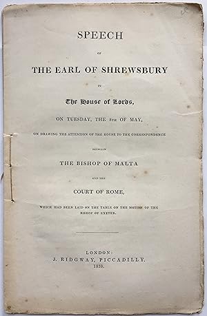 Speech in the Lords 8 May.re Bishop of Malta & Court of Rome.