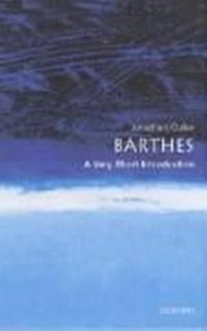 Immagine del venditore per Barthes: A Very Short Introduction venduto da M.Roberts - Books And ??????