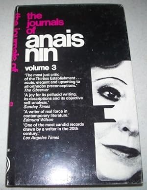 Seller image for The Journals of Anais Nin Volume 3: 1939-1944 for sale by Easy Chair Books