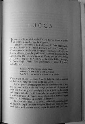 LUCCA E DINTORNI. Guida storico artistico religiosa.: