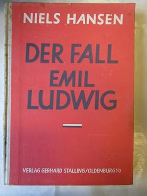 Der Fall Emil Ludwig.