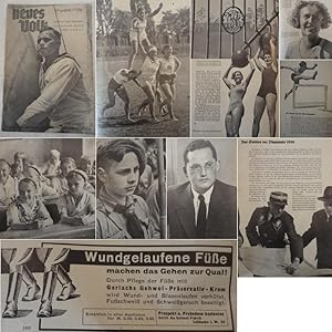 Bild des Verkufers fr Neues Volk. Bltter des Rassenpolitischen Amtes der NSDAP. Heft 8, 1. August 1934, 2. Jahrgang * Beilage zur Standeszeitung deutscher Apotheker Dieses Buch wird von uns nur zur staatsbrgerlichen Aufklrung und zur Abwehr verfassungswidriger Bestrebungen angeboten (86 StGB) zum Verkauf von Galerie fr gegenstndliche Kunst