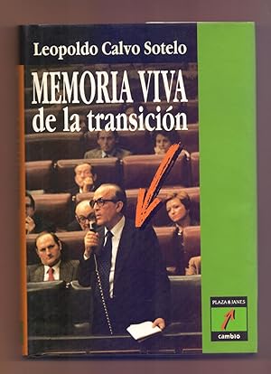 Imagen del vendedor de MEMORIA VIVA DE LA TRANSICION a la venta por Libreria 7 Soles