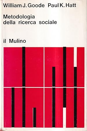 Image du vendeur pour Metodologia Della Ricerca Sociale mis en vente par Il Salvalibro s.n.c. di Moscati Giovanni