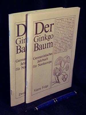 Seller image for Der Ginko Baum - Germanistisches Jahrbuch fr Nordeuropa (Gingkobaum 2 Hefte) - Zweite + Vierte Folge - for sale by Erlbachbuch Antiquariat