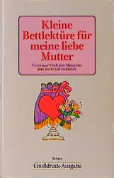 Seller image for Kleine Bettlektre fr meine liebe Mutter, Grodruck for sale by Versandantiquariat Felix Mcke