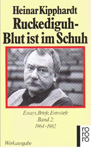 Bild des Verkufers fr Ruckediguh, Blut ist im Schuh: Essays, Briefe, Entwrfe. Band 2: 1964 - 1982 zum Verkauf von Versandantiquariat Felix Mcke