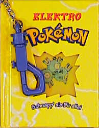 Bild des Verkufers fr Elektro. Pokemon Minibuch mit Schlsselanhnger. Schnapp' sie Dir alle zum Verkauf von Versandantiquariat Felix Mcke