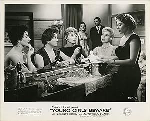 Imagen del vendedor de Young Girls Beware (Collection of seven original photographs from the 1957 film) a la venta por Royal Books, Inc., ABAA