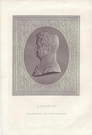 Ludwig Joseph (Anton) von Habsburg-Lothringen (1784-1864), österreichischer Erzherzog, General un...