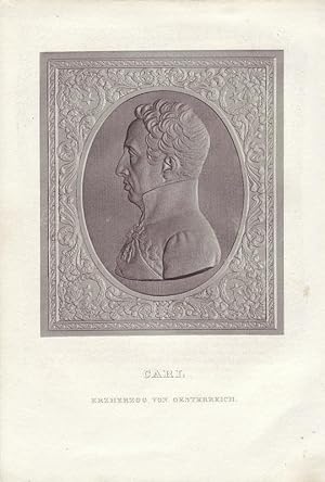 Erzherzog Carl Ludwig Johann Joseph Laurentius von Österreich, Herzog von Teschen (1771-1847) aus...